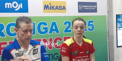 Final Four Proliga 2025 - Perasaan Yana Shcherban usai Timnya Redam Tuah Gresik Petrokima yang Mainkan Megawati Hangestri