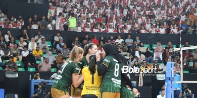 Hasil Final Four Proliga 2025 - Debut Megawati Hangestri Kena Comeback, Keunggulan 2-0 Dilenyapkan Kebangkitan Duet Jordan Thompson-Santi
