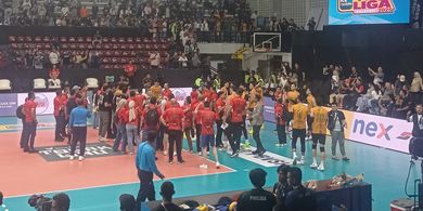 Hasil dan Klasemen Final Four Proliga 2025 - Bhayangkara Tantang LavAni di Partai Puncak usai Kalahkan SumselBabel