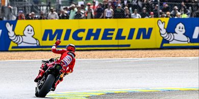 Starting Grid MotoGP Prancis 2025 - Marc Marquez Digagalkan Fabio Quartararo untuk Posisi Depan, Francesco Bagnaia Bikin Ducati Makin Miris