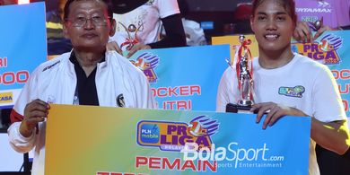 Daftar Penghargaan Individu Proliga 2025 - Junaida Santi Bintangnya pada Usia 17 Tahun, Juara Pertamina Makin Sempurna