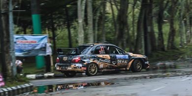 Tim Dewa United Motorsport X MSRT Juara Umum Kejurnas Sprint Rally