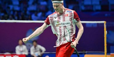 Hasil Thailand Open 2025 - Selamat dari Tekanan Penakluk Viktor Axelsen, Anders Antonsen Sukses Balas Dendam