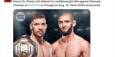 Dua Pertarungan Akbar Diumumkan UFC, Islam Makhachev Lepas Gelar, Khamzat Chimaev OTW Jadi Juara