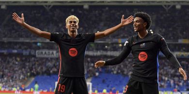 Copy Paste Gol Spektakuler Messi, Lamine Yamal Diacungi Jari Tengah