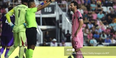 Lionel Messi Bilang Wasit MLS Tak Paham Aturan, Si Kutu Sekarang Lebih Banyak Kartu Kuning daripada Cetak Gol
