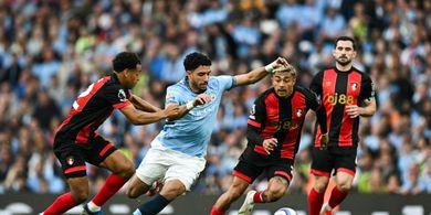 Hasil dan Klasemen Liga Inggris - Tembakan Roket Kirim Man City Masuk Geng Liga Champions, Man United 2 Baris di Atas Degradasi