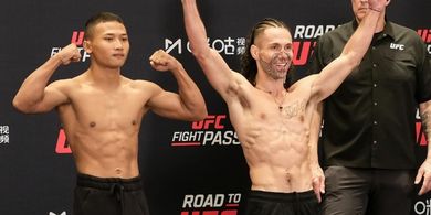 Hasil Road to UFC 4 - Tak Berdaya Dihujani Serangan Siku, Rio Tirto Takluk di Perempat Final