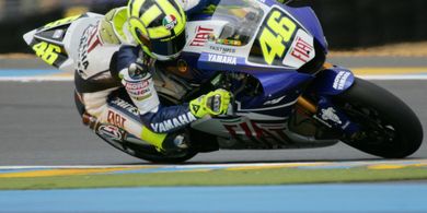 SEJARAH HARI INI - Valentino Rossi Menang 6 Kali Berturut-turut di MotoGP Italia