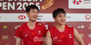 Indonesia Open 2025 - Selangkah Lagi Jadi Musuh Fajar/Rian, Ganda Putra Terbaik China Tidak Tenang dan Was-was Duluan