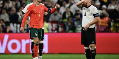 Bikin Jerman Rontok di UEFA Nations League, Ronaldo Ucap 2 Kata Penting dan Pamer Wajah Kecewa Pemain Lawan