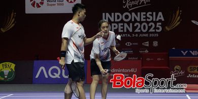 Hasil Indonesia Open 2025 - Start Apik Amri/Nita Kandas setelah Ditikung Unggulan Malaysia