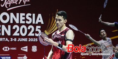 Indonesia Open 2025 - Padahal Sudah 6 Tahun Selalu Menang, Jonatan Masih Apes pada Ajang Super 1000 Tahun Ini