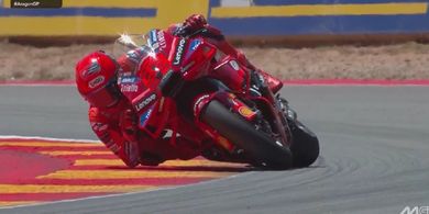 MotoGP Aragon 2025 - Marc Marquez Atasi Kesulitan dengan Cerdik, Pole Position Tak Sia-sia