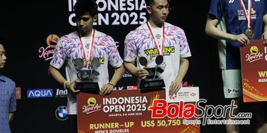 Daftar Hadiah Uang Pebulu Tangkis Tuan Rumah di Indonesia Open 2025, Sabar/Reza Dapat Terbesar Sepanjang Karier
