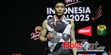 Chou Tien Chen 'Berguru' ke Pemilik Smes 100 Watt Hariyanto Arbi usai Jadi Runner-up Indonesia Open 2025