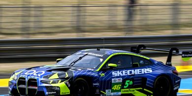 Le Mans 24 Jam - Ungguli Tim Sean Gelael, Valentino Rossi Dipuji usai Tembus 3 Besar Kualifikasi meski Lawannya Lebih Ahli
