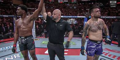 Hasil UFC Atlanta - Ada KO Tidur Mirip Jeka Saragih, Mansur Abdul-Malik Menang Lagi tetapi Gagal Samai Khamzat Chimaev