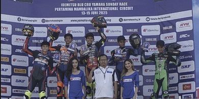 Hasil Yamaha Sunday Race 2025 - Si Raja Asia Finish Pertama pada Race 1 R15 Pro