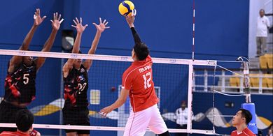 AVC Nations Cup 2025 - Rivan Nurmulki dkk Diberi Pesan Khusus Pelatih Bahrain, Setter dan Penyerang Indonesia Dipuji