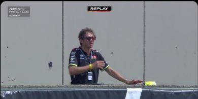 Hasil Practice MotoGP Italia 2025 - Dipantau Rossi, Marc Marquez Gagal Jadi yang Tercepat saat Quartararo Mode Tahan Banting