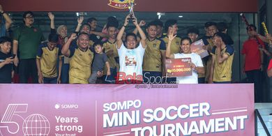 Dihadiri Indra Sjafri, Sompo Mini Soccer Turnamen Berakhir Sukses