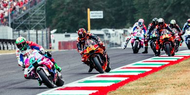 Murid Rossi Cetak Putaran Balapan Tercepat tapi Bikin Sengsara Orang, Amuk Vinales Berakhir Legawa Diseruduk Morbidelli