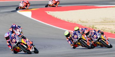 Starting Grid Red Bull Rookies Cup 2025 - Veda Ega Pratama Start Baris Ketiga, Top Speed Paling Tinggi di 10 Besar