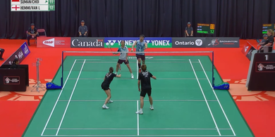 Rekap Hasil Canada Open 2025 - Dari 21-15 Jadi 0-8, Duet Gado-Gado Berlabel Timnas Indonesia dan Kanada Berakhir di Babak Kedua