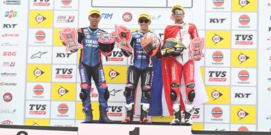 Pembalap Astra Honda Motor Raih Podium di Balapan Pertama AARC Jepang