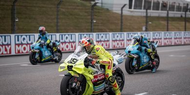 MotoGP Jerman 2025 - Tanggapan Anak Buah Rossi yang Digadang Bisa Kalahkan Marc Marquez usai Unggul di Sesi Practice