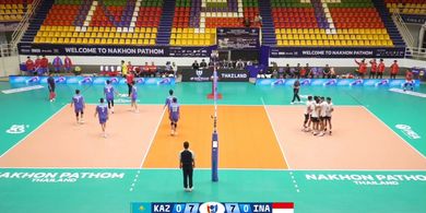Hasil Kejuaraan Voli Asia U-16 2025 - Pembantaian 12-2 Bawa Indonesia Tumbangkan Kazakhstan