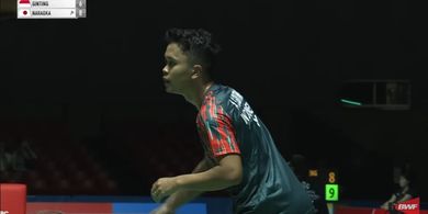 Hasil Japan Open 2025 - Serangan Tajamnya Sempat Bikin Kodai Naraoka Rebahan, Anthony Tetap Harus Gigit Jari