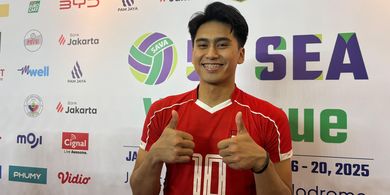 SEA V League 2025 - Fahri Septian Ungkap Kekompakkan Timnas Voli Putra Indonesia Usai Cetak 6 Service Ace
