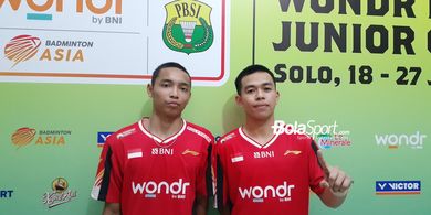 Kejuaraan Asia Junior 2025 - Indonesia vs Korea di Perempat Final, Devin/Ikhsan Tahan Fokus