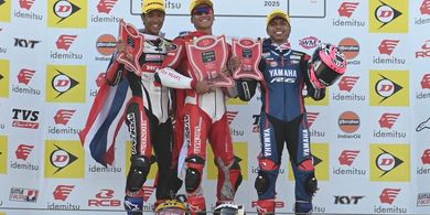 Pembalap Astra Honda Amankan Podium di Semua Kelas AARC 2025 Seri Mandalika