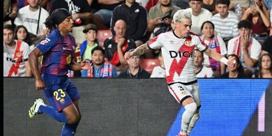 Hasil Liga Spanyol - Sudah Dibantu Penalti, Barcelona Tetap Gagal Bungkam Tim dari Madrid