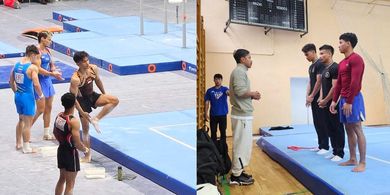 Duka Iringi Misi Gimnastik Indonesia ke Olimpiade LA, Tim Gimnastik Artistik Putra Lanjutkan Mimpi Naufal Takdir Al Bari