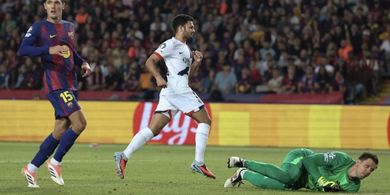 Hasil Liga Champions - Assist Ajaib Rashford Bikin 3 Pemain Bengong, Barcelona Kena Comeback PSG