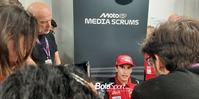 MotoGP Indonesia 2025 - Marc Marquez Akui Dapat Hukuman Pertama Musim Ini Setelah Jadi Juara Dunia, Tak Berambisi Raih Podium