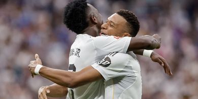 Hasil Liga Spanyol - Kombo Vini-Mbappe Mengerikan, Real Madrid Kembali ke Jalur Kemenangan