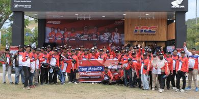 Komunitas Motor Honda Dukung Pembalap Indonesia pada MotoGP Indonesia 2025