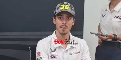 MotoGP Indonesia 2025 - Joan Mir Jadi Saksi Kecelakaan Mengerikan Marc Marquez dan Bezzecchi