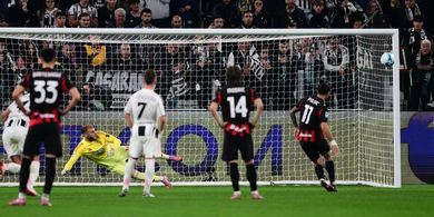 Hasil Liga Italia - Rapor Hijau AC Milan Disetop Juventus, Coba kalau Modric yang Ambil Penalti...