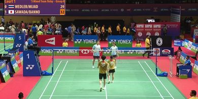 Hasil Suhandinata Cup 2025 - Unggulan Teratas Thailand Tumbang, Hancur Lebur di Hadapan Tim Underdog