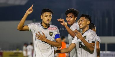 Hasil Uji Coba - Timnas U-22 Indonesia Tahan India, Gol Indah Dony Try Jadi Penyelamat