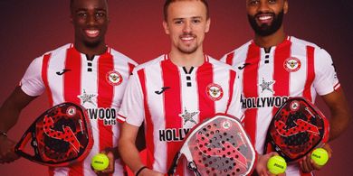 Brentford Memasuki Arena Padel, Rilis Raket Berwarna Khas The Bees