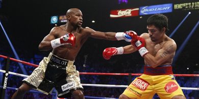 Manny Pacquiao Masih Gesit, Bayang-bayang Kekalahan Hantui Floyd Mayweather Jr
