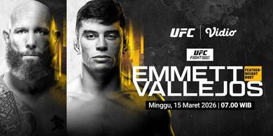 Hasil UFC Vegas 114 - Ada Rahang Patah dan Kuncian Hulk, Josh Emmett Dibulan-bulani Kevin Vallejos