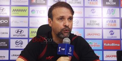 Alasan Mauricio Souza Usai Persija Kalah Dramatis dari Bhayangkara FC